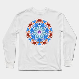 Colorful Sea Creature Long Sleeve T-Shirt